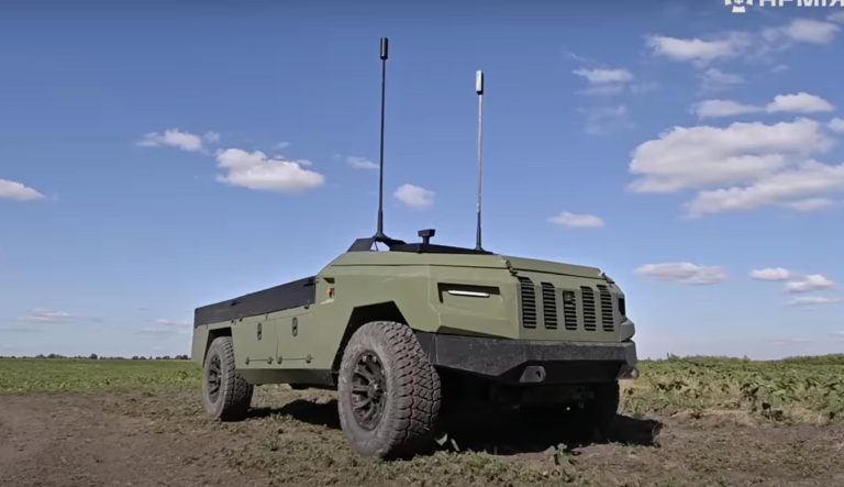 Ukraine tests PROTECTOR unmanned ground vehicle with range of up to 500 km