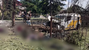 Donetsk region strike kills at least 24 at pension queue, Ukrainian officials say