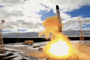 Russian strategic missile test ends in mid-air explosion over Orenburg