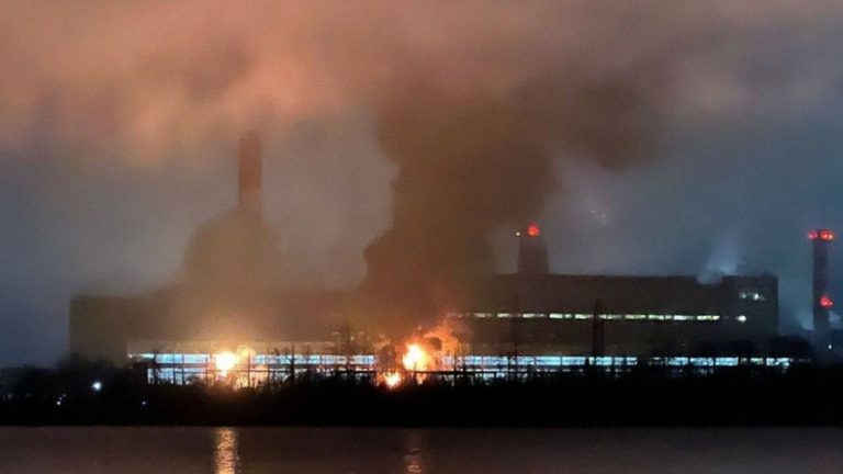 Ukrainian drones strike major Shaturskaya power plant near Moscow