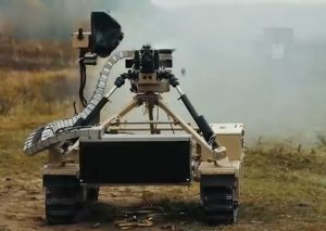 Ukraine’s ground combat drone holds frontline position for 45 days, unit says