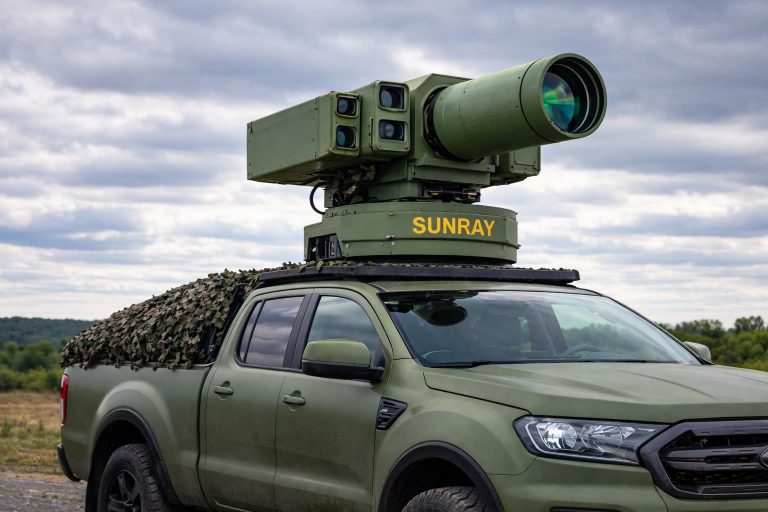 “Sunray” prototype: Ukraine’s laser option for cheaper drone interception