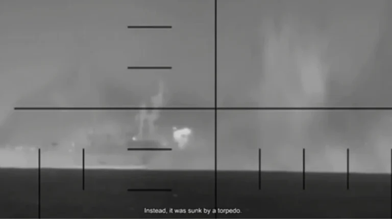 US Submarine Sinks Iranian Frigate Dena in Indian Ocean