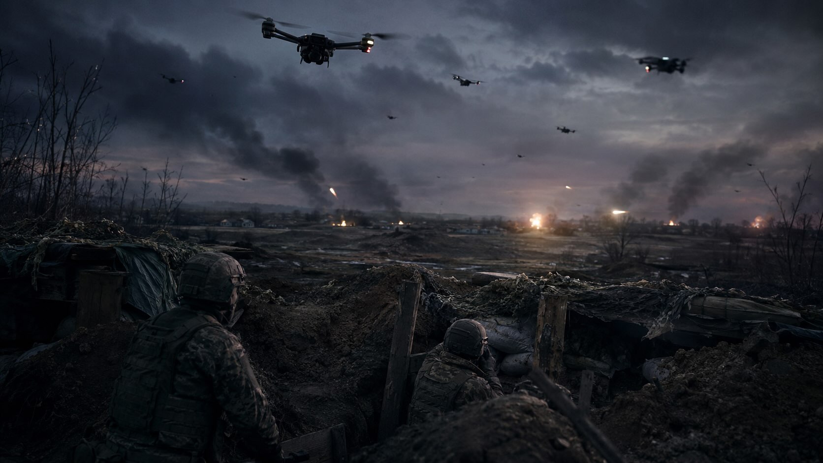 Ukraine Reports Drone Strikes and Front-Line Clashes During Ceasefire Window