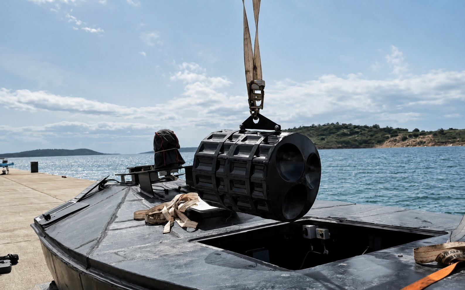 Greece Says Sea Drone Found off Lefkada Was Ukrainian-Made