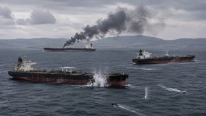 Three Shadow Fleet Tankers Hit in Black Sea Drone Attacks