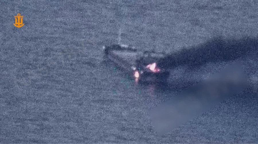 Russian Drone Strike on Merchant Vessel Puts Ukraine's Maritime Trade Routes Back Under Pressure