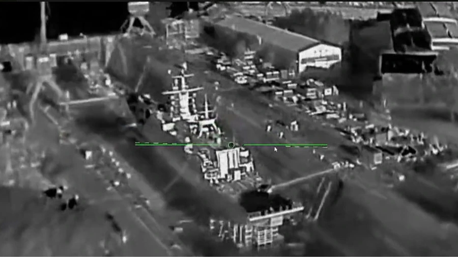 Russian Missile Corvette Boikiy Reportedly Hit in Ukrainian Drone Attack