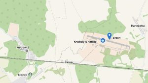 Possible Oreshnik deployment area: Krychaw-6 airfield, eastern Belarus