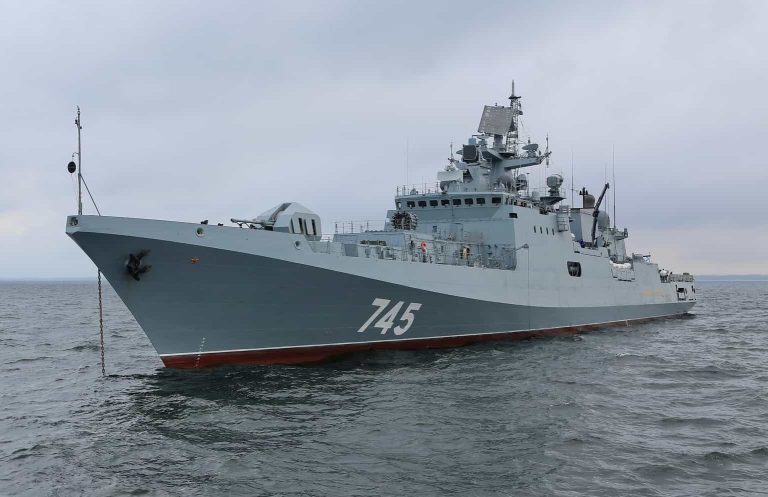 Russian Frigate