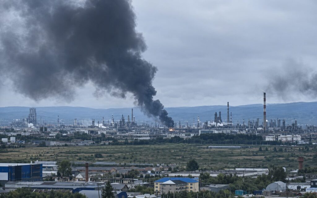 Ukraine strikes Perm refinery again as pressure mounts on Russia’s fuel system