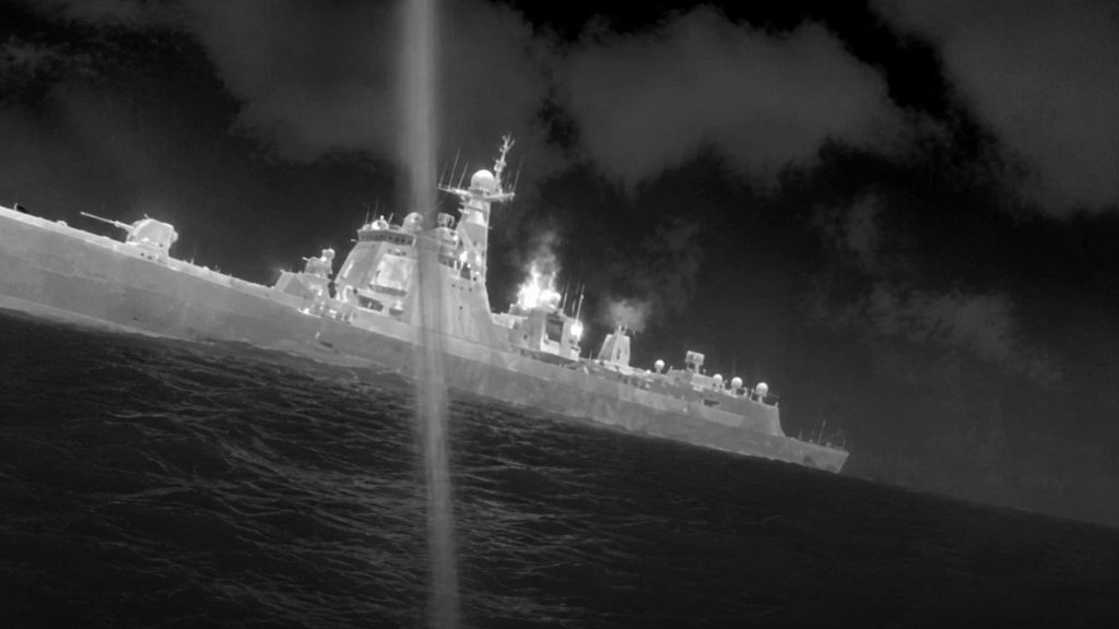 Low-Cost Sea Drone’s Approach to Chinese Destroyer Exposes Screening Gap