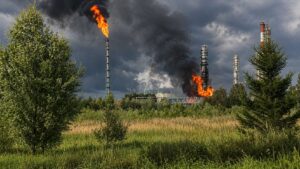 Ukrainian Drones Hit Petrochemical Complex More Than 2,000km Inside Russia