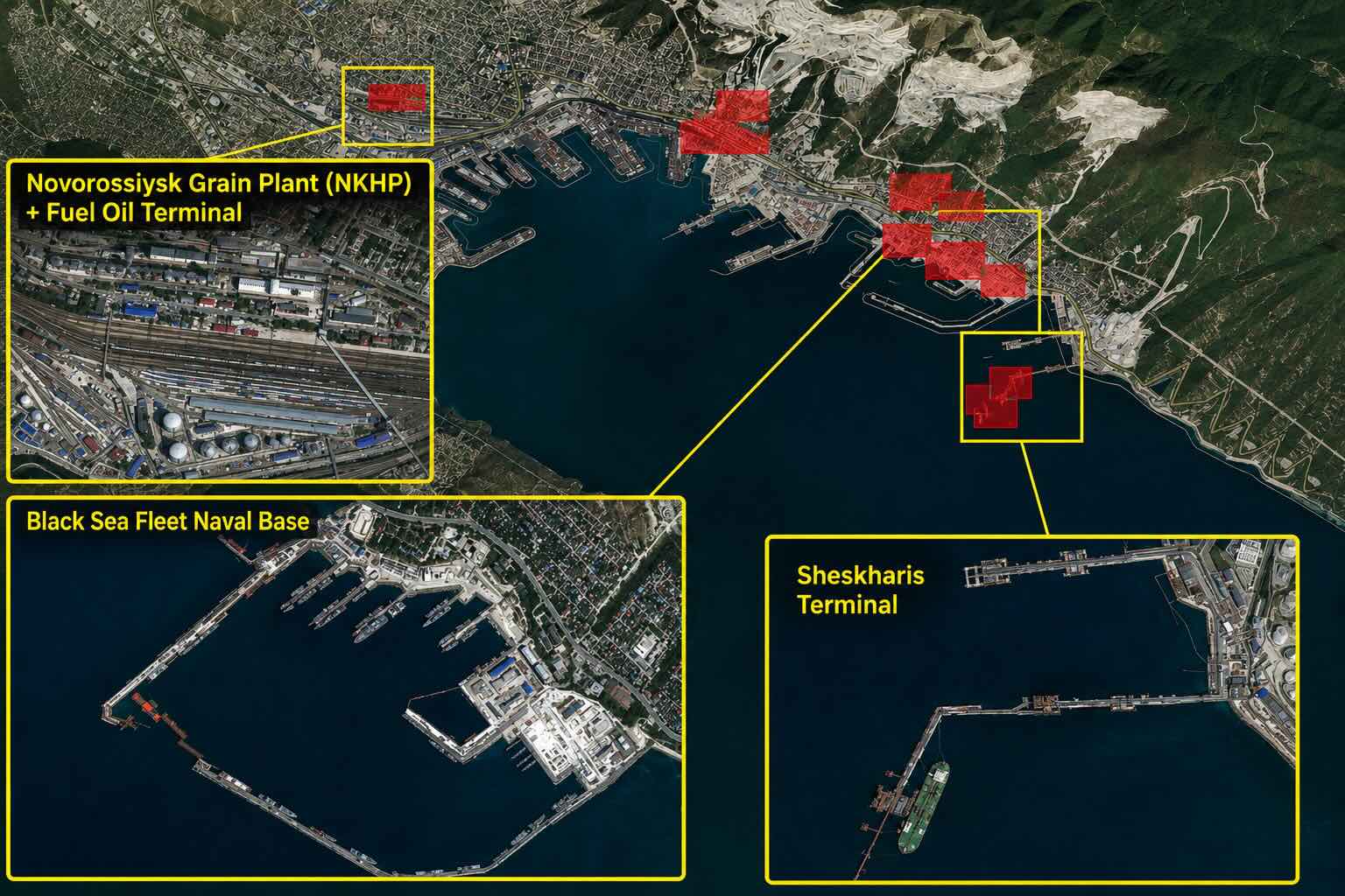 Novorossiysk Strike Damages Four Russian Warships as Ukraine Penetrates Black Sea Fleet Base